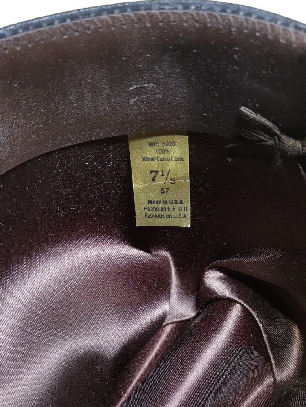 Express Riders Cream Cowboy Hat - Picture 4 of 6